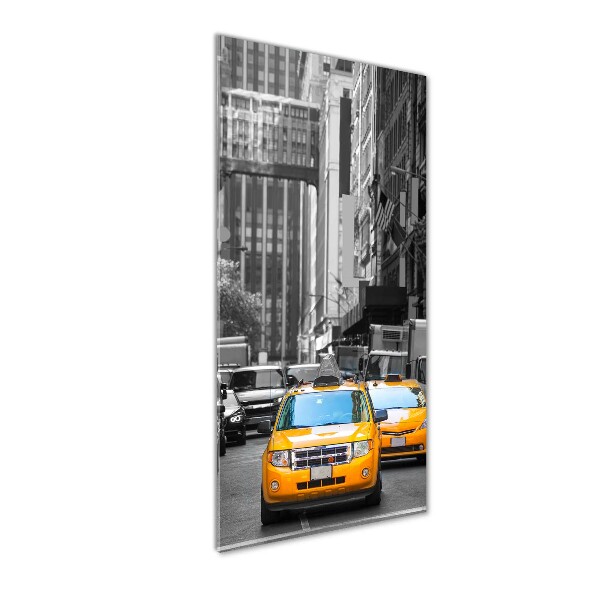 Print on acrylic glass New York taxis