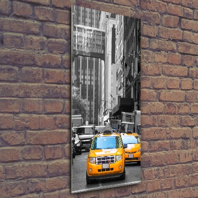 Print on acrylic glass New York taxis