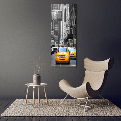 Print on acrylic glass New York taxis