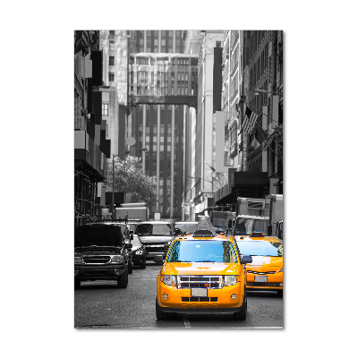 Print on acrylic glass New York taxis