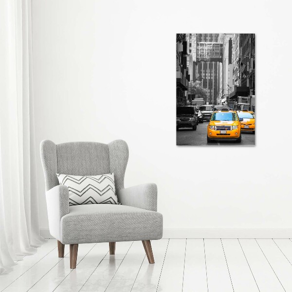 Print on acrylic glass New York taxis