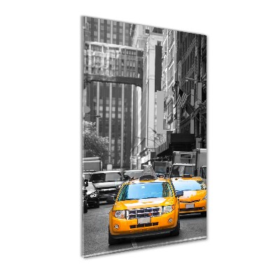 Print on acrylic glass New York taxis