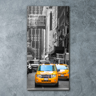 Print on acrylic glass New York taxis