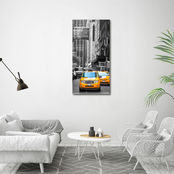 Print on acrylic glass New York taxis