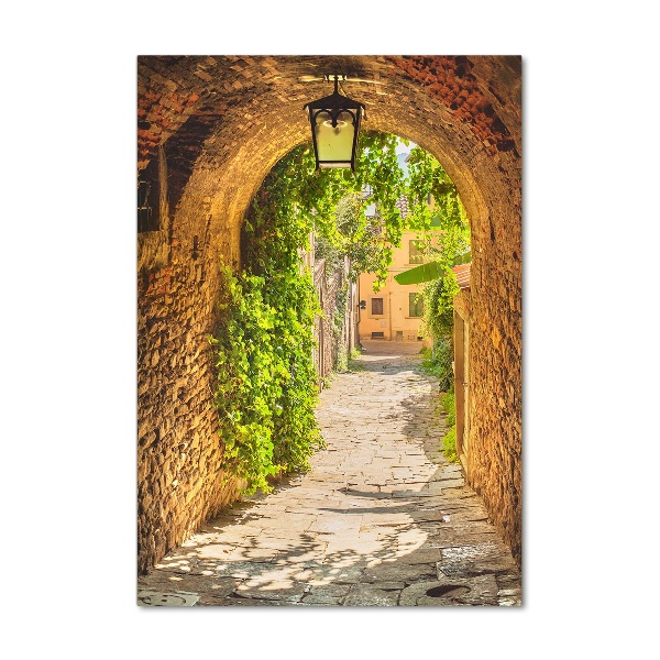 Acrylic print Italian streets