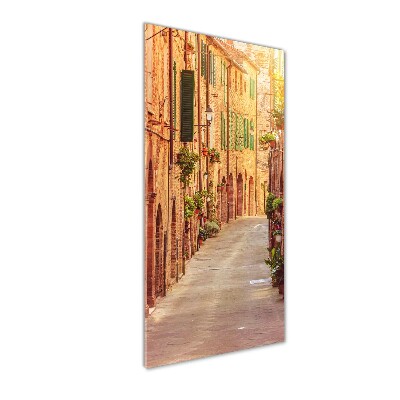 Acrylic print Italian streets