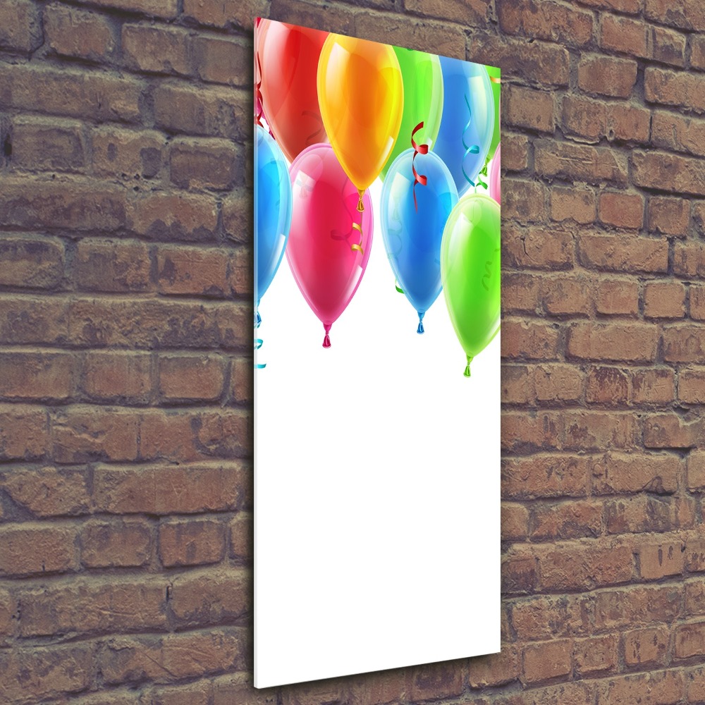 Print on acrylic Colorful balloons