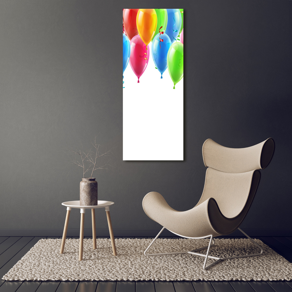 Print on acrylic Colorful balloons