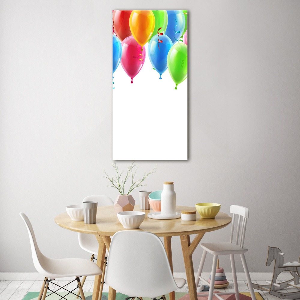 Print on acrylic Colorful balloons