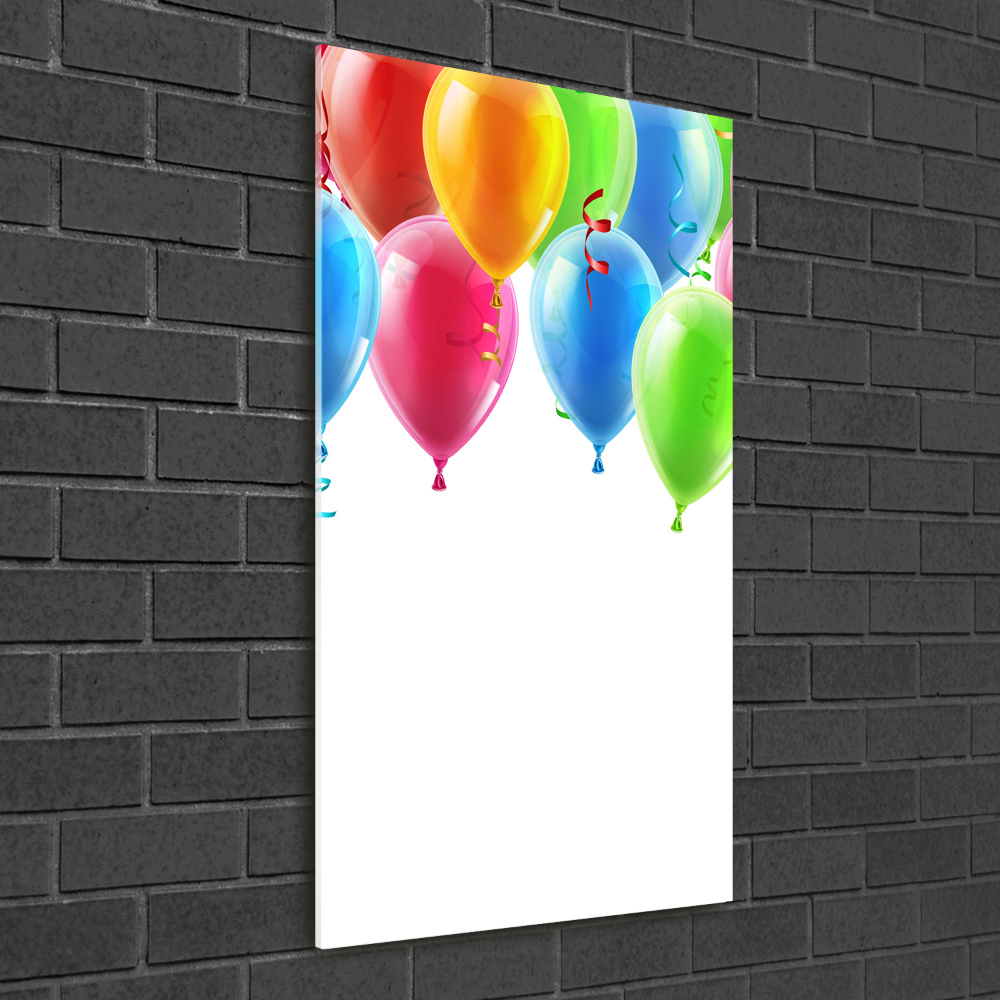 Print on acrylic Colorful balloons