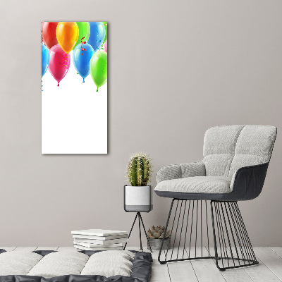 Print on acrylic Colorful balloons