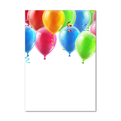 Print on acrylic Colorful balloons