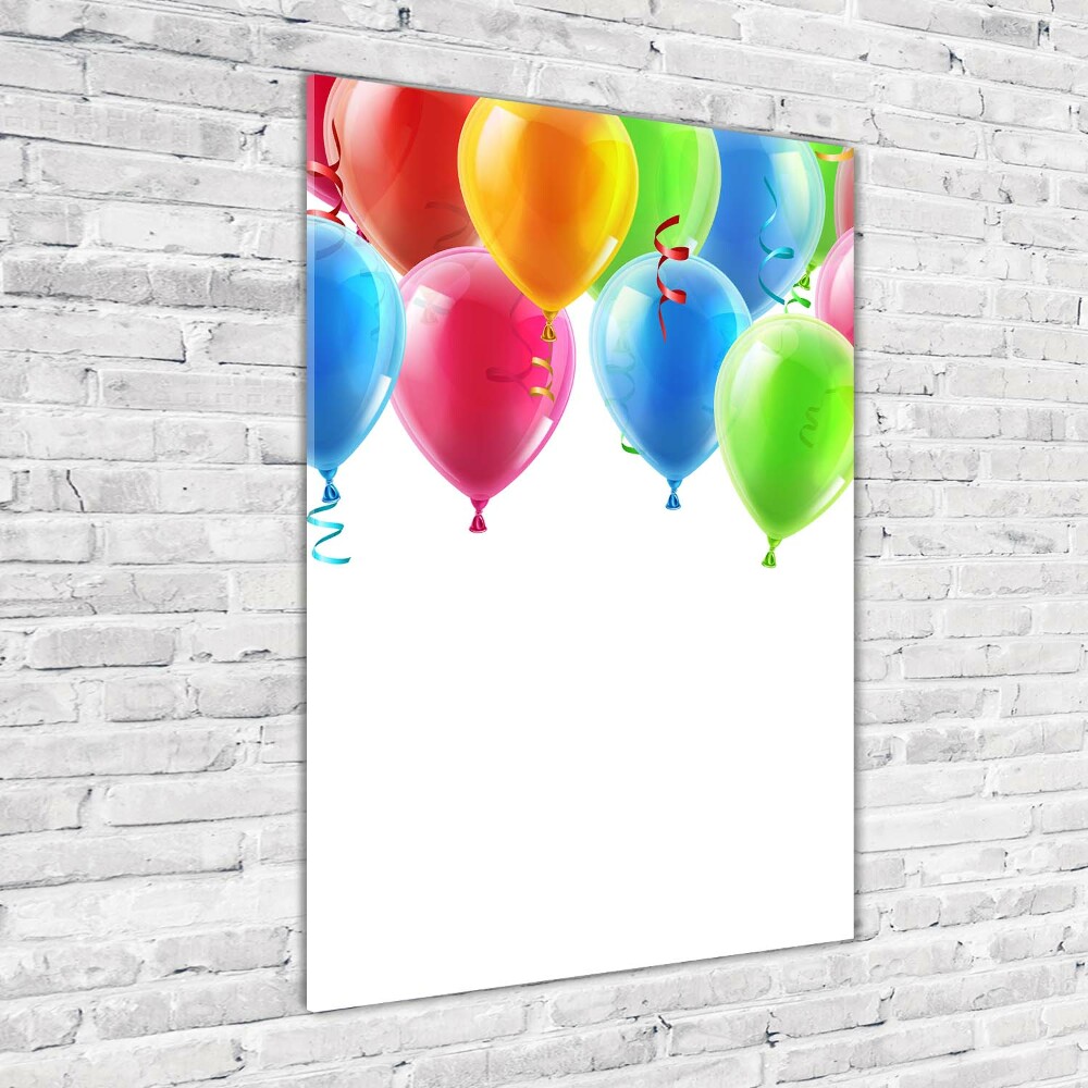 Print on acrylic Colorful balloons