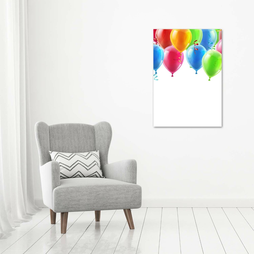 Print on acrylic Colorful balloons