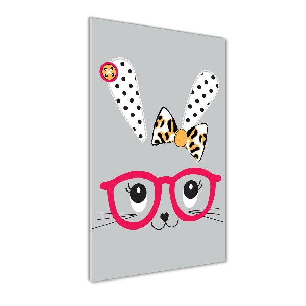 Rabbit with glasses