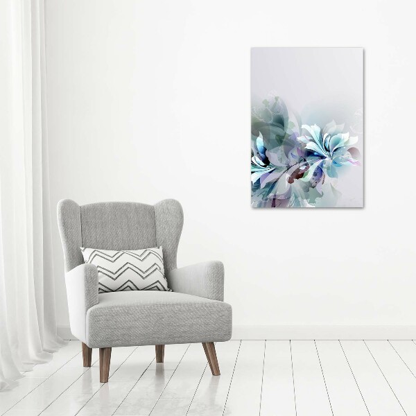 Print on acrylic Abstract flowers