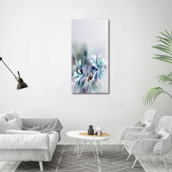 Print on acrylic Abstract flowers