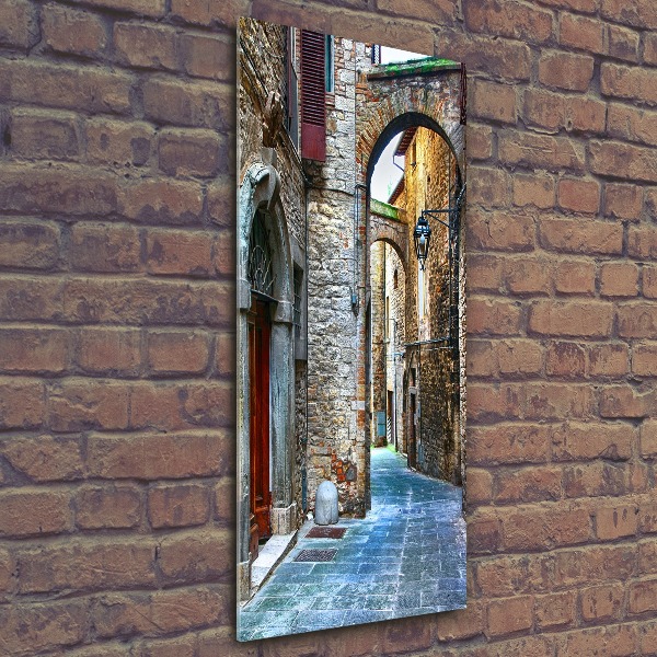 Print on acrylic Italian streets