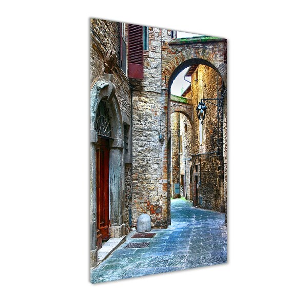 Print on acrylic Italian streets