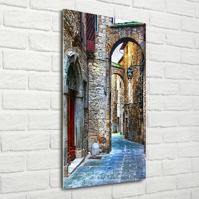 Print on acrylic Italian streets