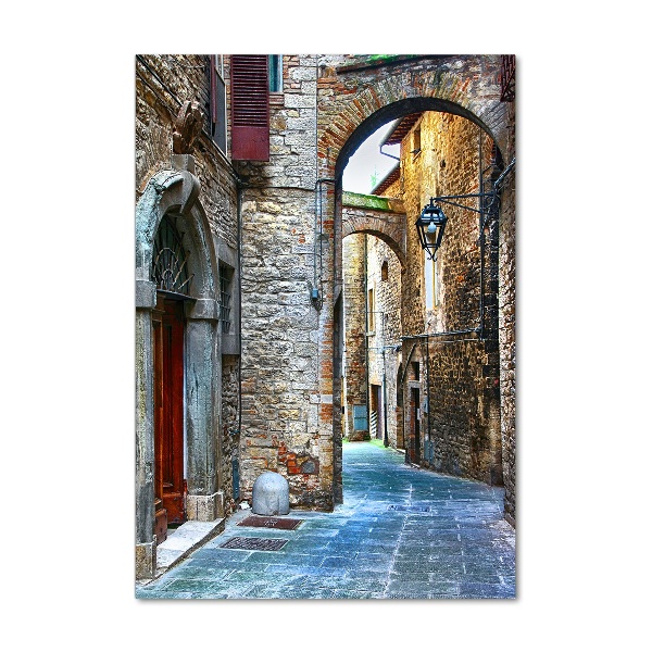 Print on acrylic Italian streets