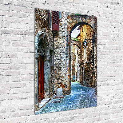 Print on acrylic Italian streets