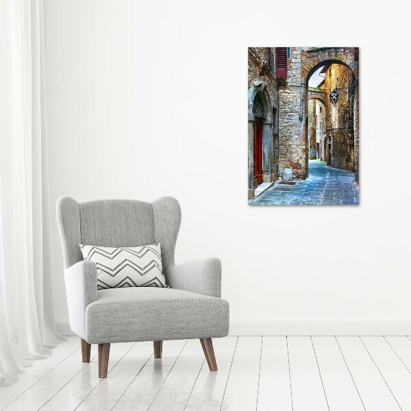 Print on acrylic Italian streets