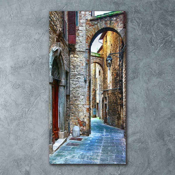 Print on acrylic Italian streets