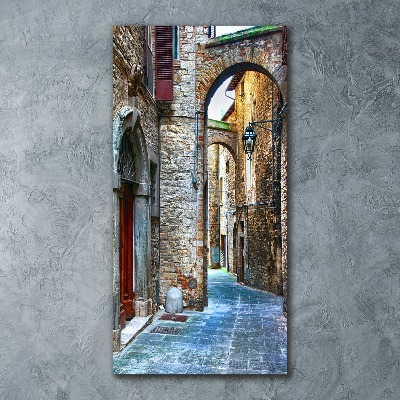 Print on acrylic Italian streets