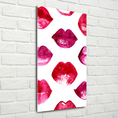 Print on acrylic Red lips