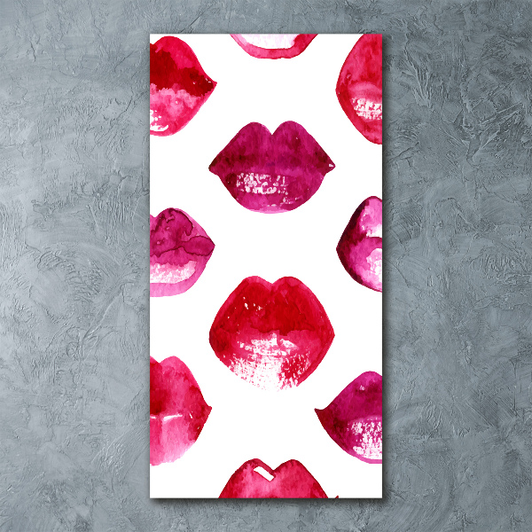 Print on acrylic Red lips