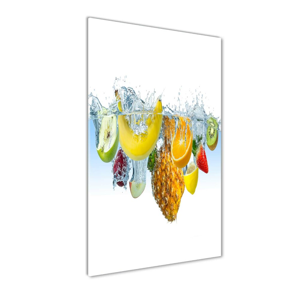 Print on acrylic Fruit underwater