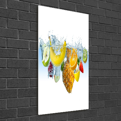 Print on acrylic Fruit underwater