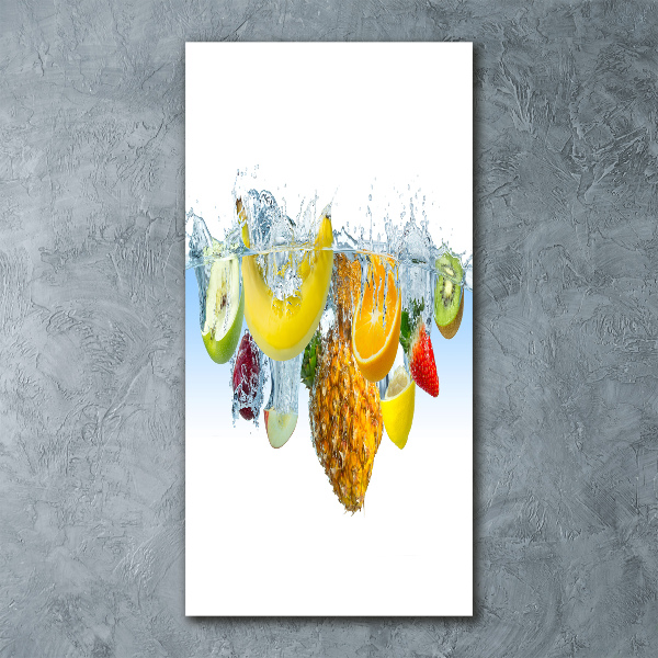 Print on acrylic Fruit underwater