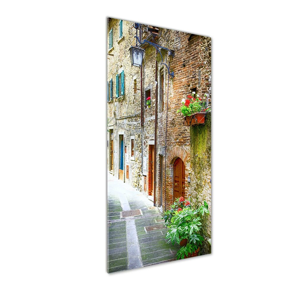 Print on acrylic Italian streets