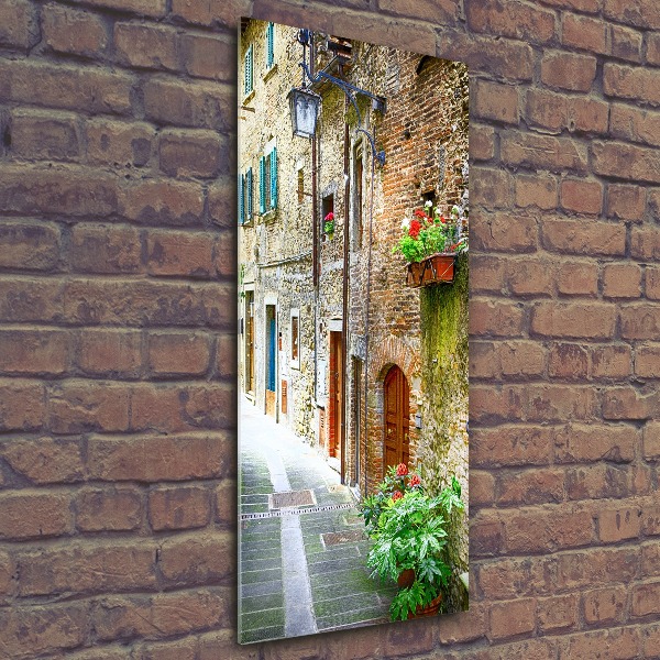 Print on acrylic Italian streets