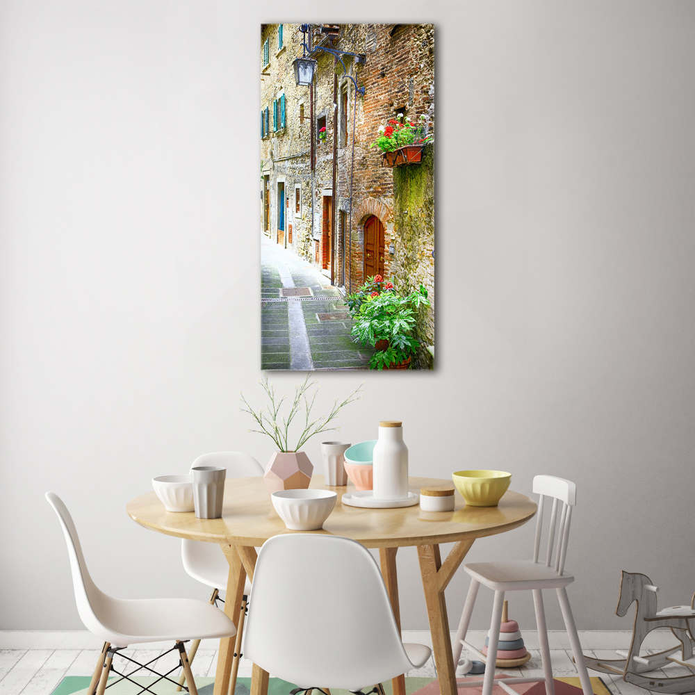 Print on acrylic Italian streets