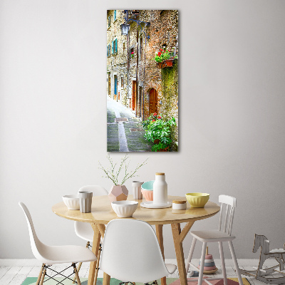 Print on acrylic Italian streets