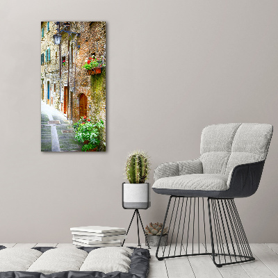 Print on acrylic Italian streets