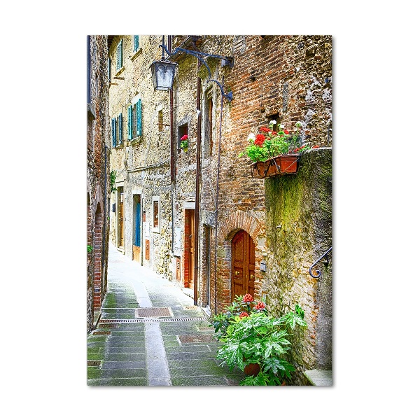 Print on acrylic Italian streets