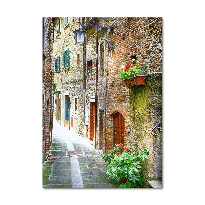 Print on acrylic Italian streets