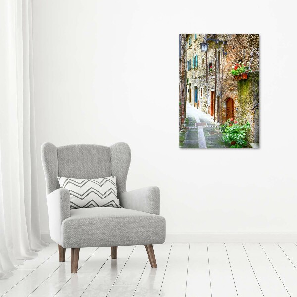 Print on acrylic Italian streets