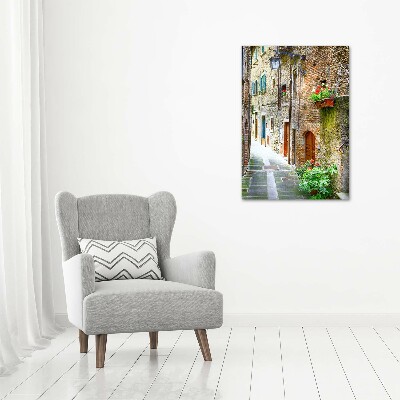 Print on acrylic Italian streets