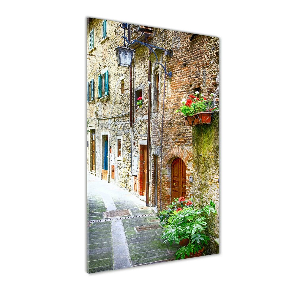 Print on acrylic Italian streets