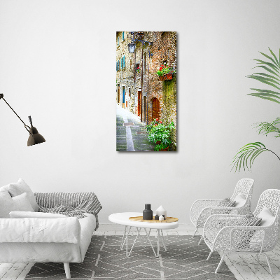 Print on acrylic Italian streets