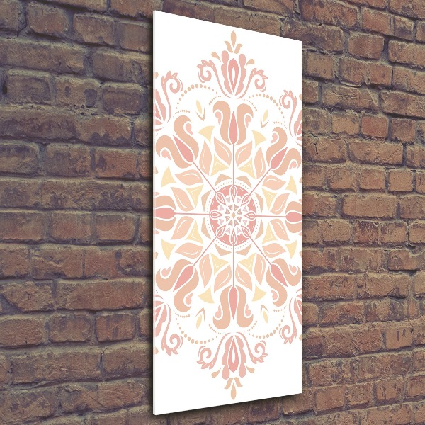 Wall art acrylic Oriental pattern