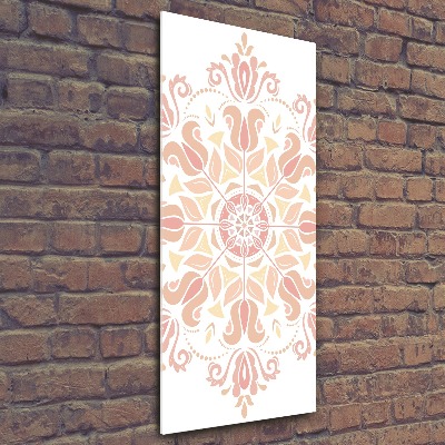 Wall art acrylic Oriental pattern