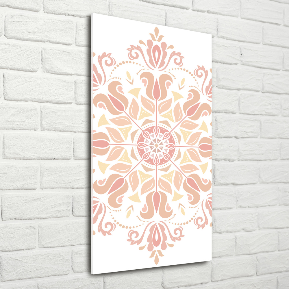 Wall art acrylic Oriental pattern