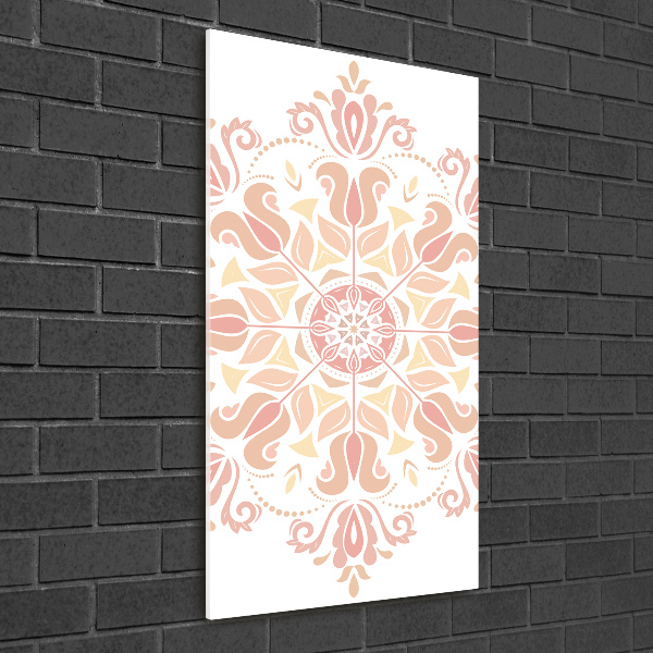 Wall art acrylic Oriental pattern