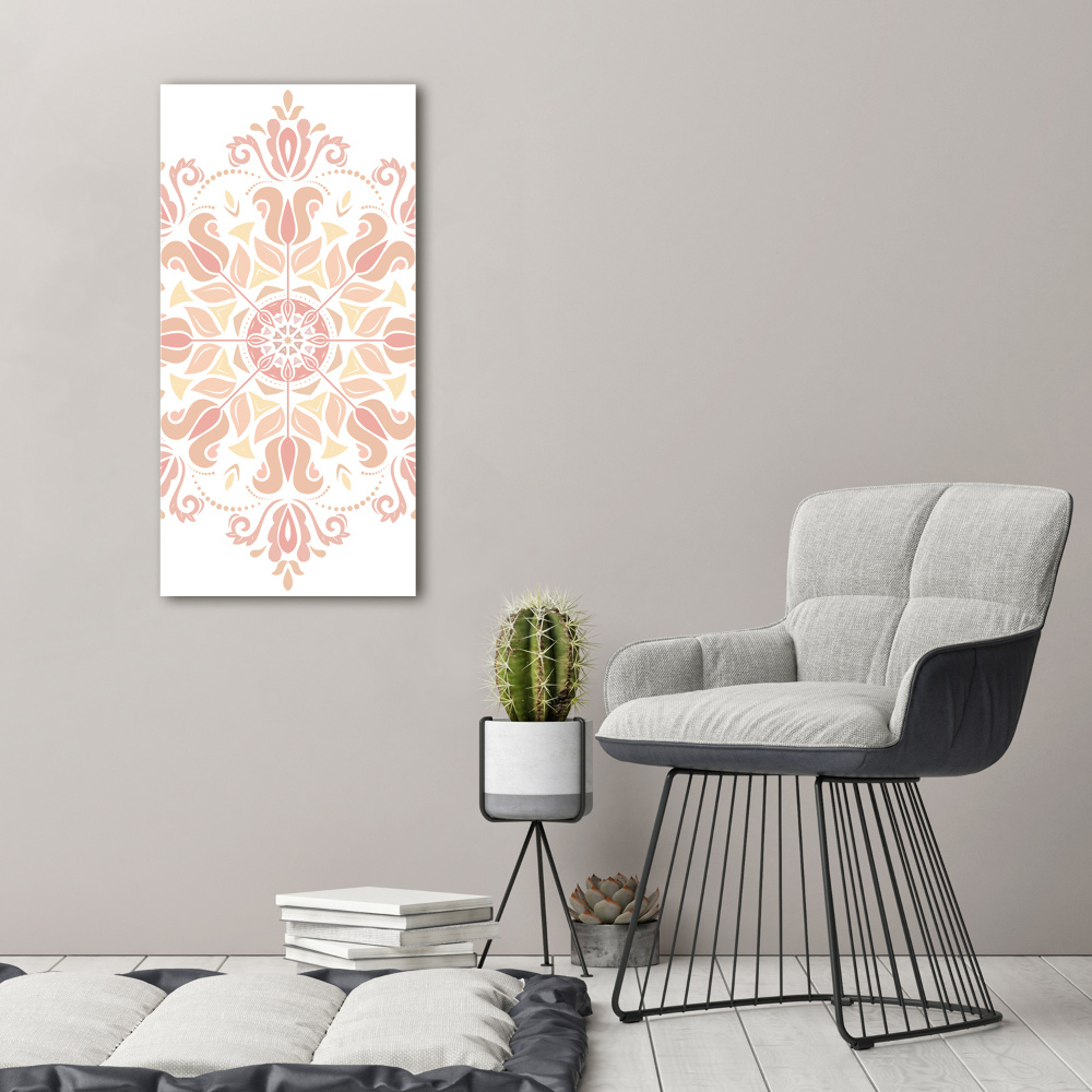 Wall art acrylic Oriental pattern